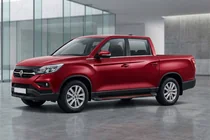 SsangYong Musso II 2018– Bočné nášľapy Maya Red (2 ks., hliník) fotografia 1