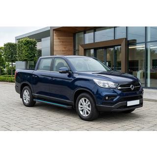 Bočné nášľapy Maya Blue (2 ks, hliník) SsangYong Musso ІІ 2018– fotografia 1