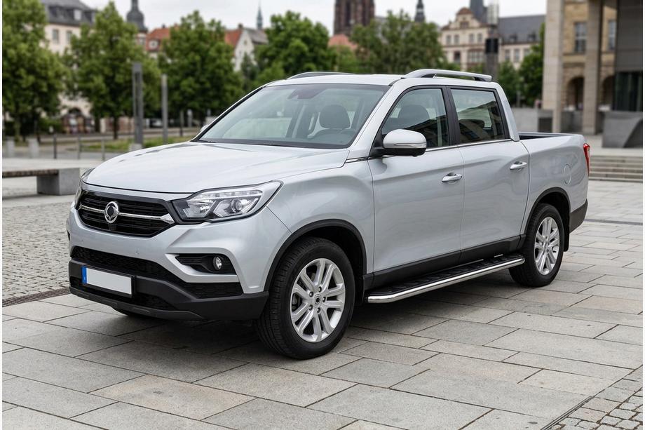SsangYong Musso II 2018– Bočné nášľapy Maydos V1 (2 ks, hliník) Fotografia 1