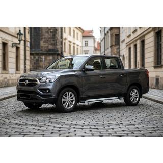 Bočné nášľapy Rainbow (2 ks, hliník) SsangYong Musso ІІ 2018– fotografia 1