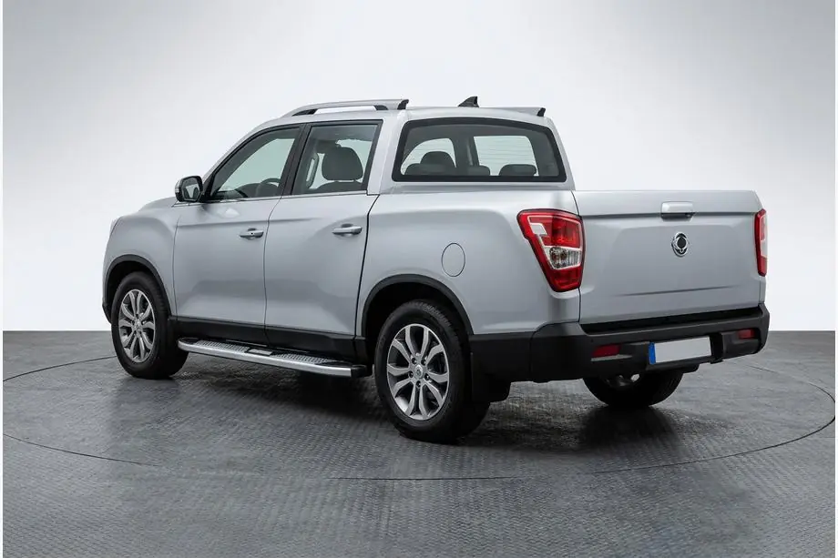 SsangYong Musso II 2018– Mevsim Grey bočné nášľapy (2 ks, hliník) Fotografia 1