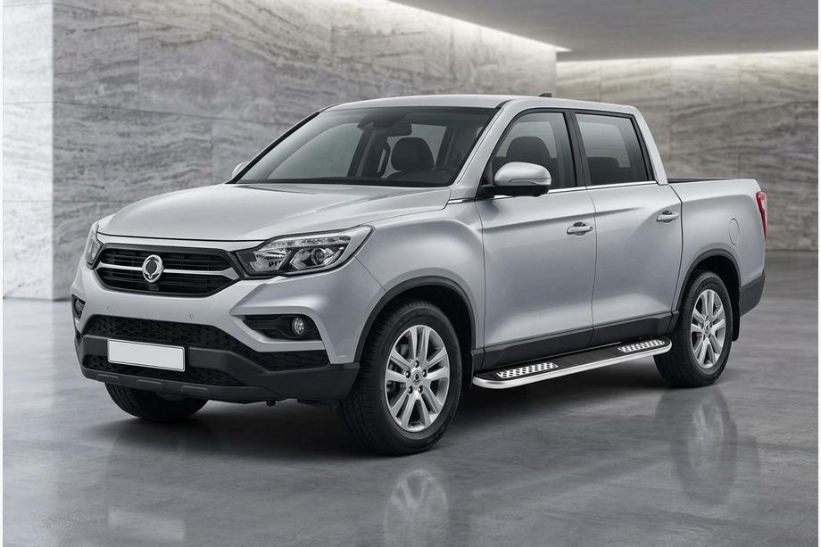 SsangYong Musso II 2018– Bočné nášľapy Tayga V2 (2 ks, hliník) Image