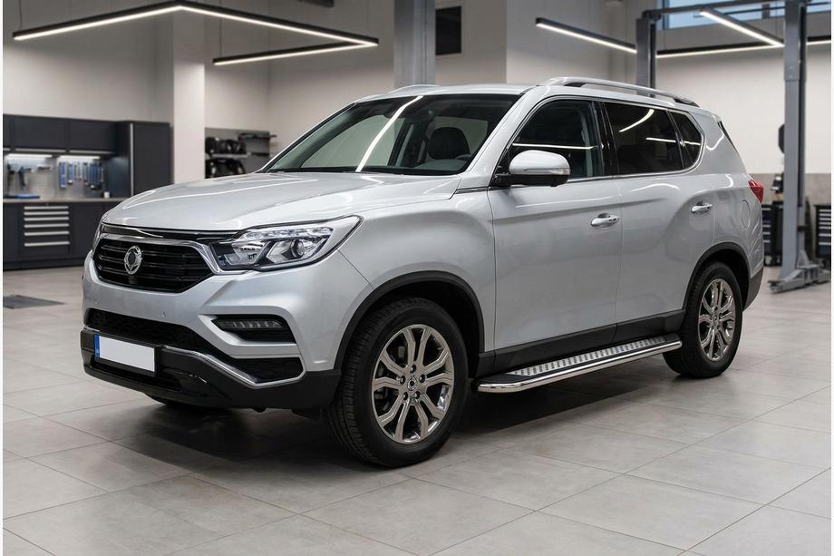 SsangYong Rexton II 2017– Bočné nášľapy Maydos V2 (2 ks, hliník) Image