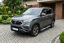 SsangYong Rexton II 2017– Mevsim Grey bočné nášľapy (2 ks, hliník) fotografia 1