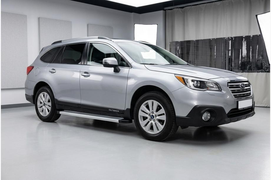Subaru Outback 2014–2019 Bočné nášľapy Maya V2 (2 ks, hliník) Image
