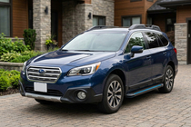 Subaru Outback 2014–2019 Bočné nášľapy Maya Blue (2 ks, hliník) fotografia 1