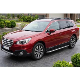 Bočné nášľapy Maydos V1 (2 ks, hliník) Subaru Outback 2014–2019 fotografia 1