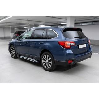 Bočné nášľapy Rainbow (2 ks, hliník) Subaru Outback 2014–2019 fotografia 1