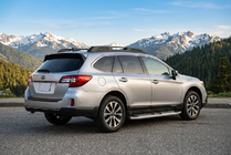 Subaru Outback 2014–2019 Mevsim Grey bočné nášľapy (2 ks, hliník) fotografia 1