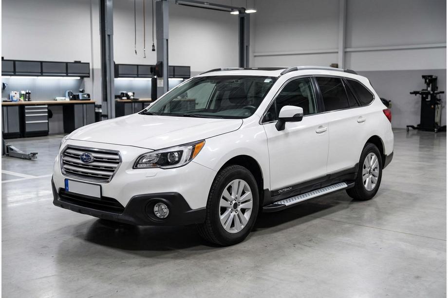 Subaru Outback 2014–2019 Bočné nášľapy Allmond Grey (2 ks, hliník) Image