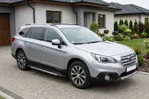 Subaru Outback 2014–2019 Bočné nášľapy RedLine (2 ks, hliník) fotografia 1