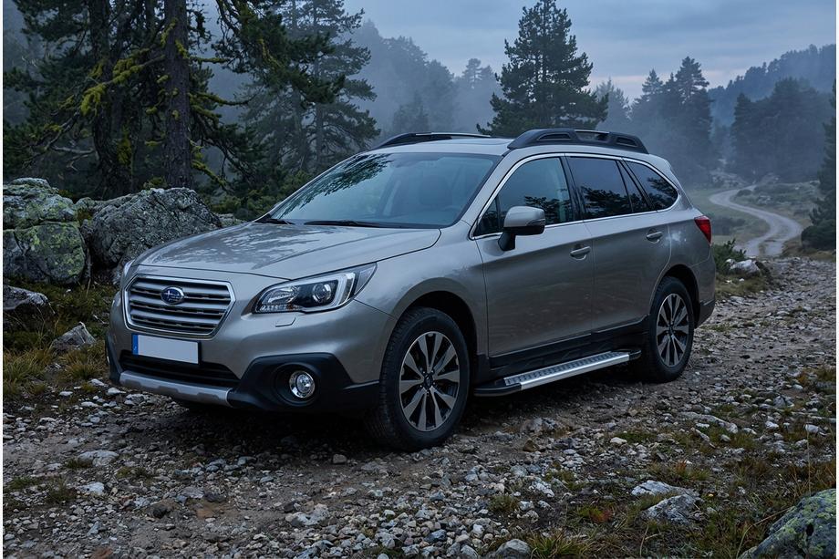Subaru Outback 2014–2019 Bočné nášľapy Vision New Grey (2 ks, hliník) Image