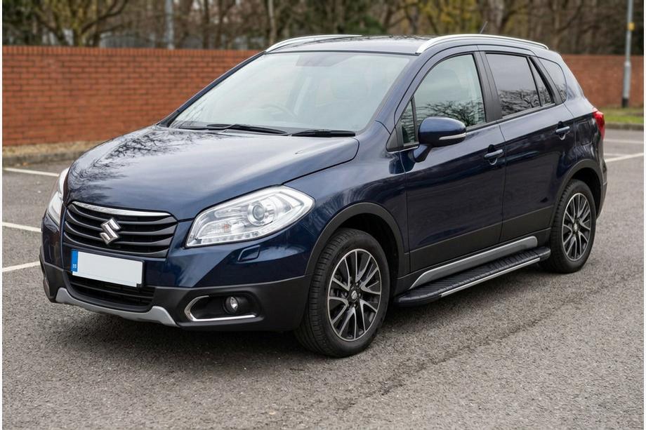 Suzuki SX4 S-Cross 2013–2016 Bočné nášľapy Bosphorus Grey (2 ks, hliník) Image