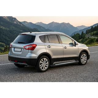 Bočné nášľapy Vision New Black (2 ks, hliník) Suzuki SX4 S-Cross 2013–2016 fotografia 1