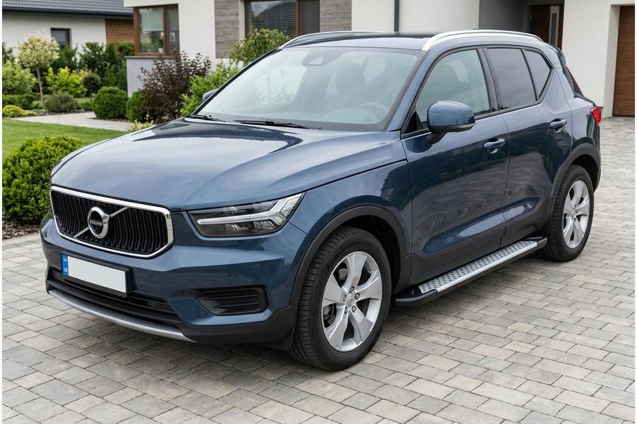 Volvo XC40 2018– Bočné nášľapy Allmond Grey (2 ks, hliník) Image