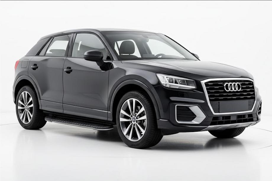Audi Q2 2016– Bočné nášľapy Bosphore Black (2 ks, hliník) Image