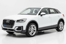 Audi Q2 2016– Bočné nášľapy Duru (2 ks, hliník) fotografia 1