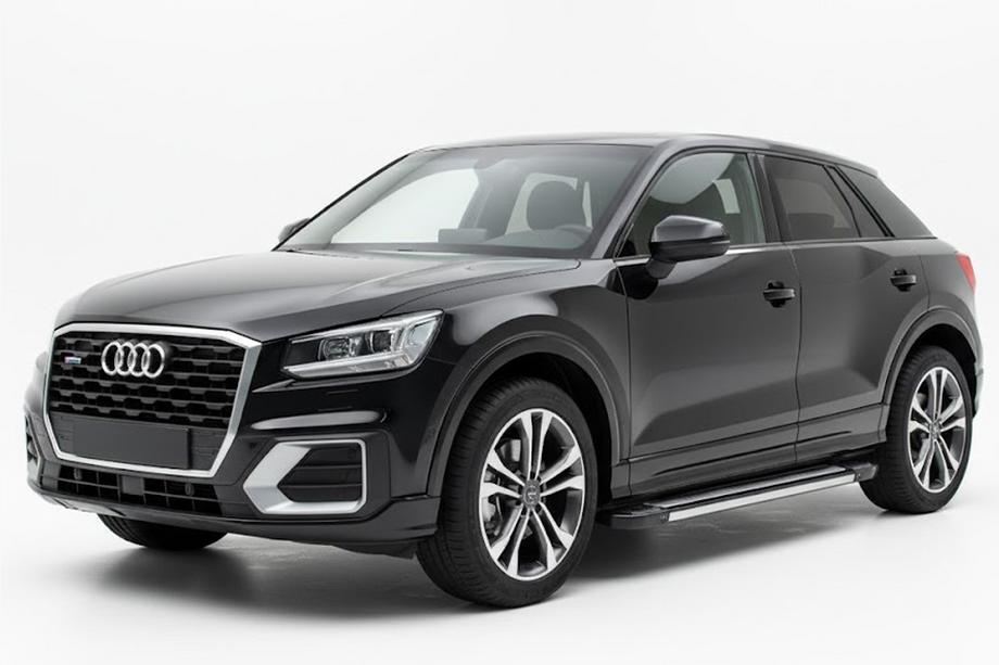 Audi Q2 2016– Bočné nášľapy Rainbow (2 ks, hliník) Image