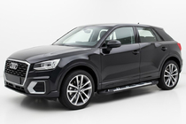 Audi Q2 2016– Bočné nášľapy Sunrise (2 ks, hliník) fotografia 1