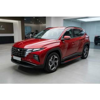 Bočné nášľapy Maya Red (2 ks., hliník) Hyundai Tucson NX4 2021– fotografia 1