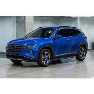 Bočné nášľapy Maya Blue (2 ks, hliník) Hyundai Tucson NX4 2021– fotografia 1