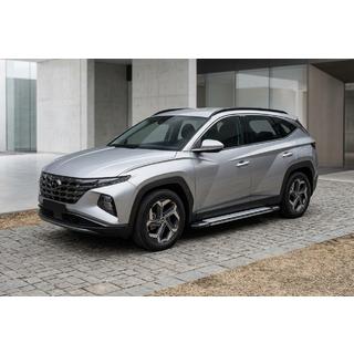 Bočné nášľapy Rainbow (2 ks, hliník) Hyundai Tucson NX4 2021– fotografia 1