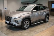Hyundai Tucson NX4 2021– Bočné prahy Line (2 ks, hliník) fotografia 1