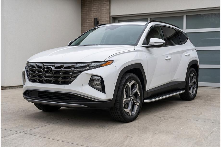 Hyundai Tucson NX4 2021– Bočné prahy Tayga Grey (2 ks, hliník) Image