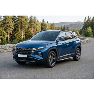 Bočné nášľapy Vision New Black (2 ks, hliník) Hyundai Tucson NX4 2021– fotografia 1
