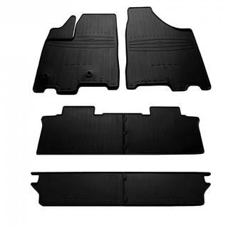 Gumové rohože pre 7 miest (3 rady, Stingray Premium) Toyota Sienna 2010–2020
