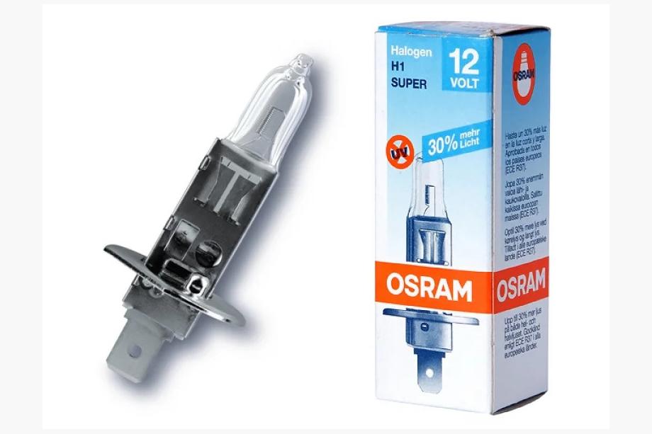 Osram H1 55W 64150SUP Super +30% žiarovka do svetlometu Fotografia 1