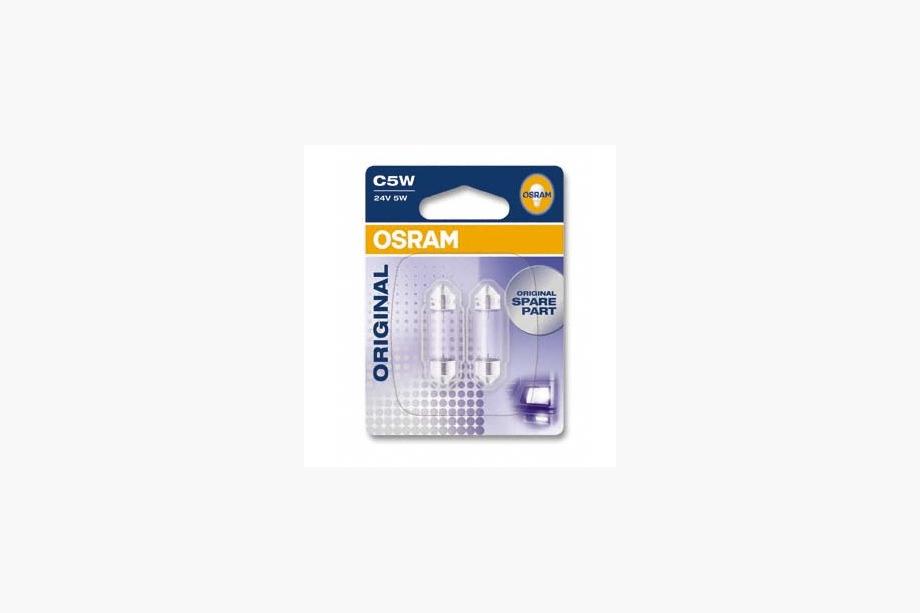 Signálna žiarovka Osram 6423-02B C5W 36mm 24V SV8.5-8 Image