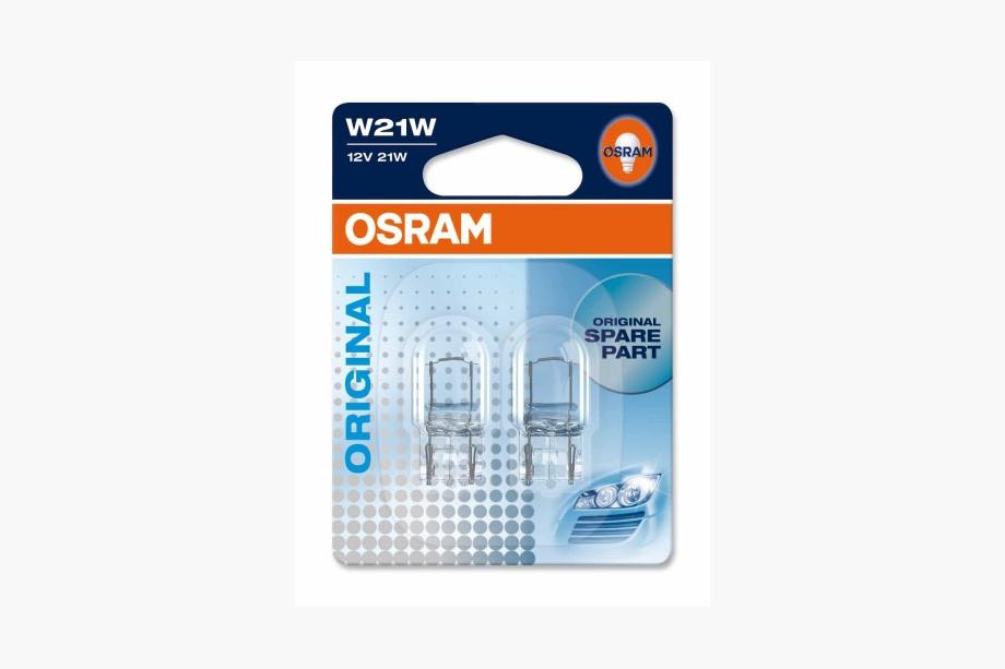 Osram 7505 W21W 12V 21W W3x16d žiarovka smerovky (2 ks) Image