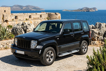 Jeep Cherokee/Liberty 2007–2013 Mevsim Grey bočné nášľapy (2 ks, hliník) fotografia 1