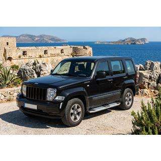 Mevsim Grey bočné nášľapy (2 ks, hliník) Jeep Cherokee/Liberty 2007–2013 fotografia 1
