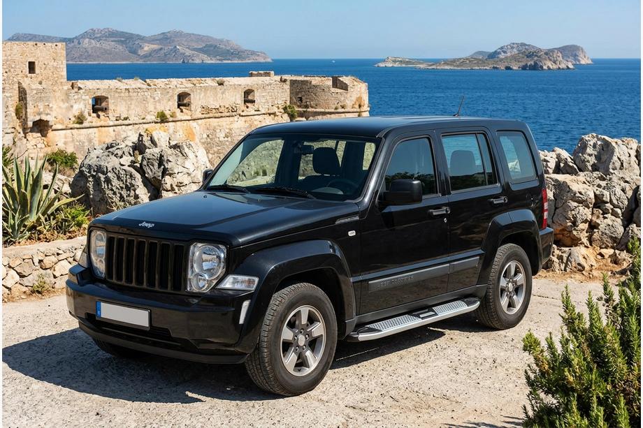 Jeep Cherokee/Liberty 2007–2013 Mevsim Grey bočné nášľapy (2 ks, hliník) Image