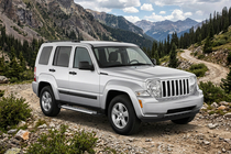 Jeep Cherokee/Liberty 2007–2013 Bočné prahy Line (2 ks, hliník) fotografia 1