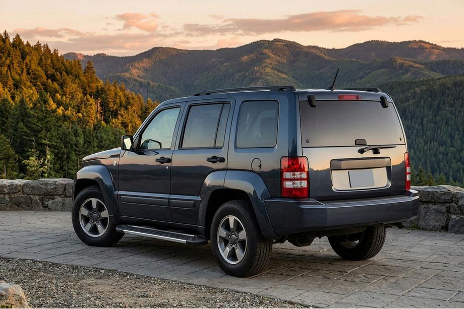 Jeep Cherokee/Liberty 2007–2013 Bočné nášľapy RedLine (2 ks, hliník) Fotografia 1