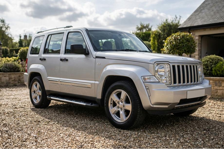 Jeep Cherokee/Liberty 2007–2013 Bočné nášľapy Sunrise (2 ks, hliník) Fotografia 1