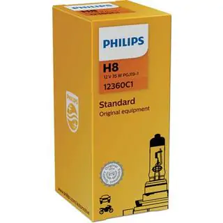 Philips H8 35W 12360 žiarovka do hlavného svetla fotografia 2