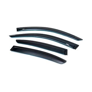 Deflektory okien SD (4 ks, HIC) BMW 3 rad E90/E91 2005–2011 fotografia 2