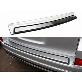 Vložka do zadného nárazníka 2016+ (ABS + nehrdzavejúca oceľ) Toyota Land Cruiser 200 2007–2021 fotografia 1