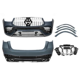 Bodykit sada AMG GLE63 (s kompletným zadným nárazníkom) Mercedes GLE W167 2018– fotografia 2