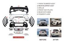 Mercedes GLE W167 2018– Maybach bodykit sada fotografia 5