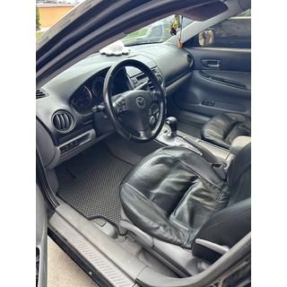 EVA autokoberce (čierne) Mazda 6 2003–2008 fotografia 4