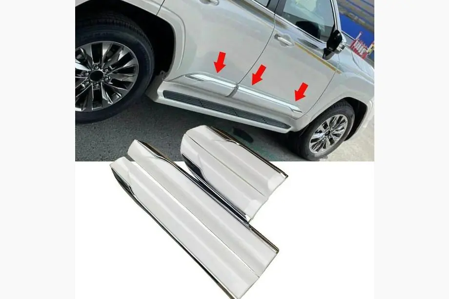Toyota Land Cruiser 300 2021– Lišty dverí (4 ks) Image