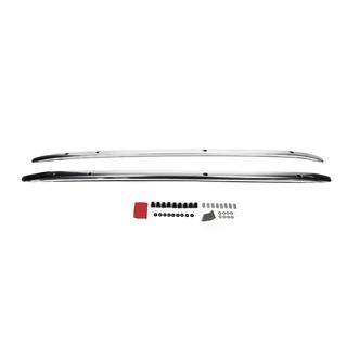 Integrované strešné lyžiny, chrómované (hliník) Toyota Land Cruiser 300 2021– fotografia 2