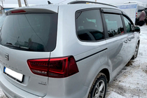 Seat Alhambra 2010– Deflektory okien (4 ks, HIC) fotografia 3