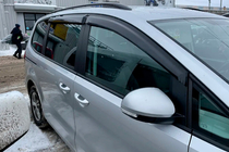 Seat Alhambra 2010– Deflektory okien (4 ks, HIC) fotografia 7