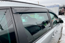 Seat Alhambra 2010– Deflektory okien (4 ks, HIC) fotografia 8